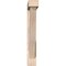 Ekena Millwork Traditional Block Smooth Bracket w/ Offset Brace, Douglas Fir, 5 1/2"W x 34"D x 38"H BKT0604X34X38TRA05SDF - alternate 2